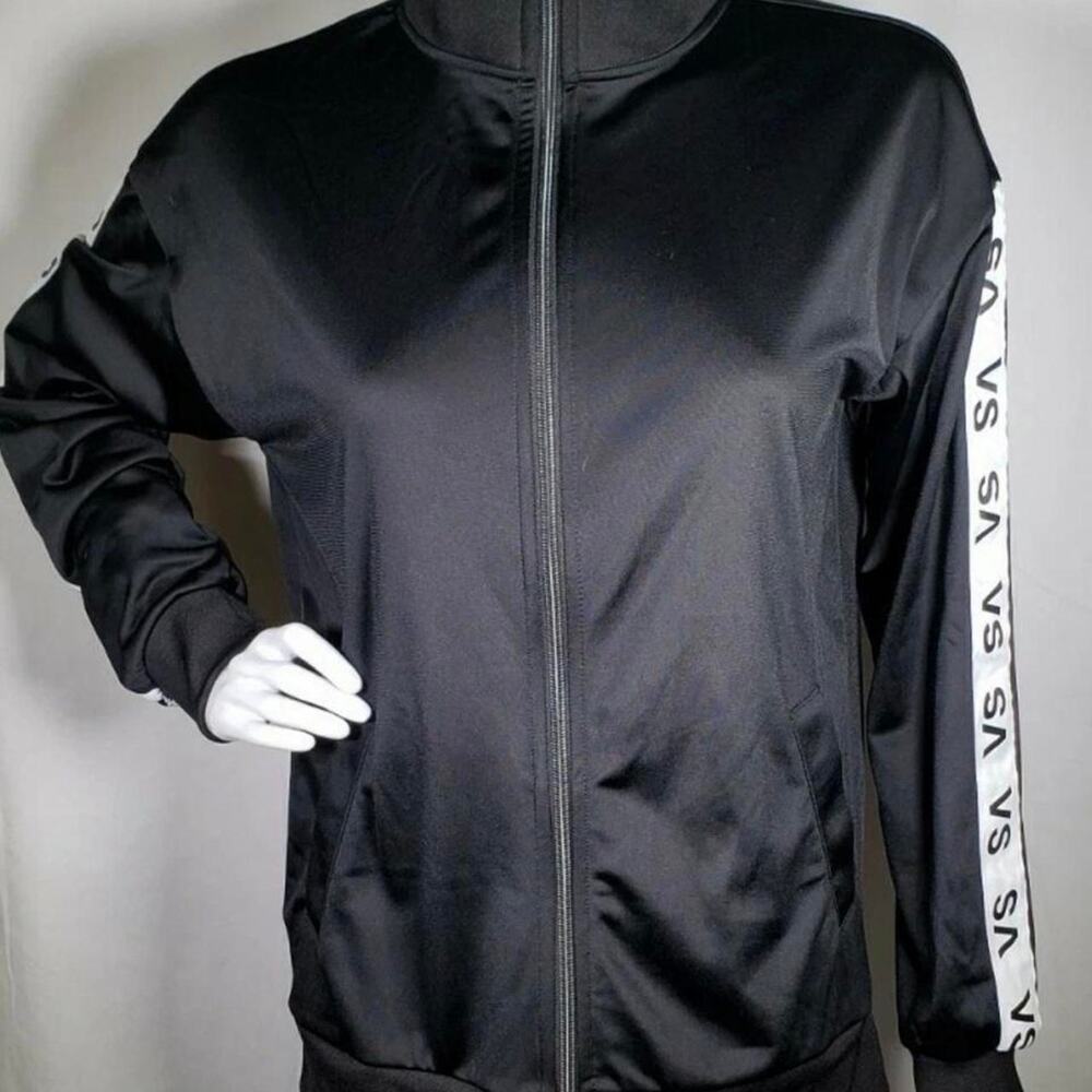 🚨 Victoria's Secret Sport Full Zip Track Jacket Athletic Gym Outerwear Size- S